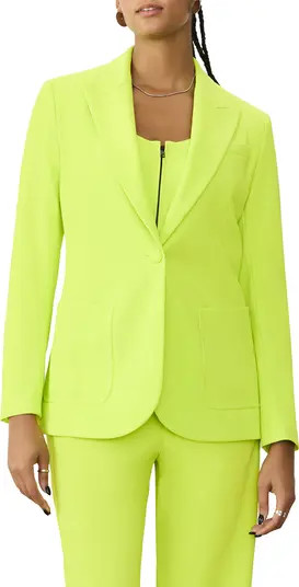 Luxe One-Button Blazer | Nordstrom