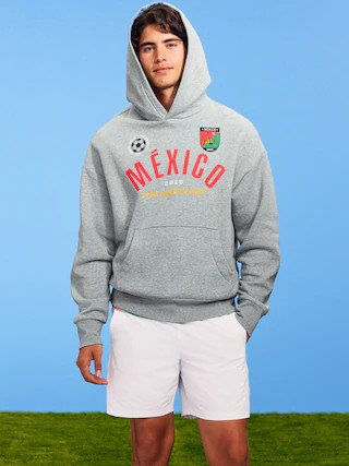 FIFA World Cup 26™ Mexico Oversized Pullover Hoodie for Men | Old Navy (US)