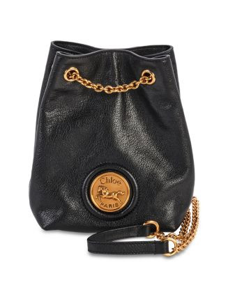 Horse Medal Mini Leather Bucket Bag | Bloomingdale's (US)