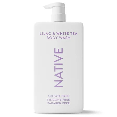 Native Body Wash, Lilac & White Tea, Sulfate Free, for Women & Men, 36 fl oz | Walmart (US)