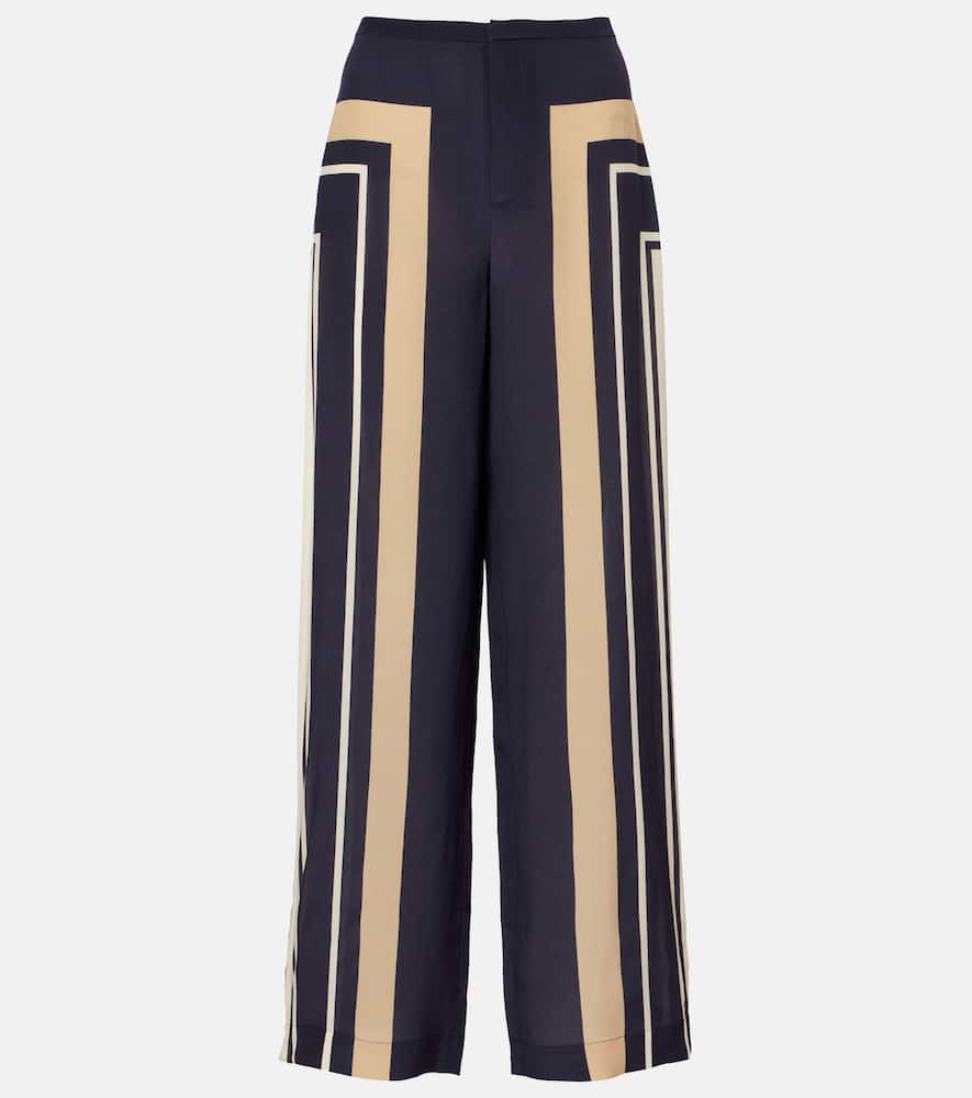 SIR Pietra printed silk wide-leg pants | Mytheresa (US/CA)