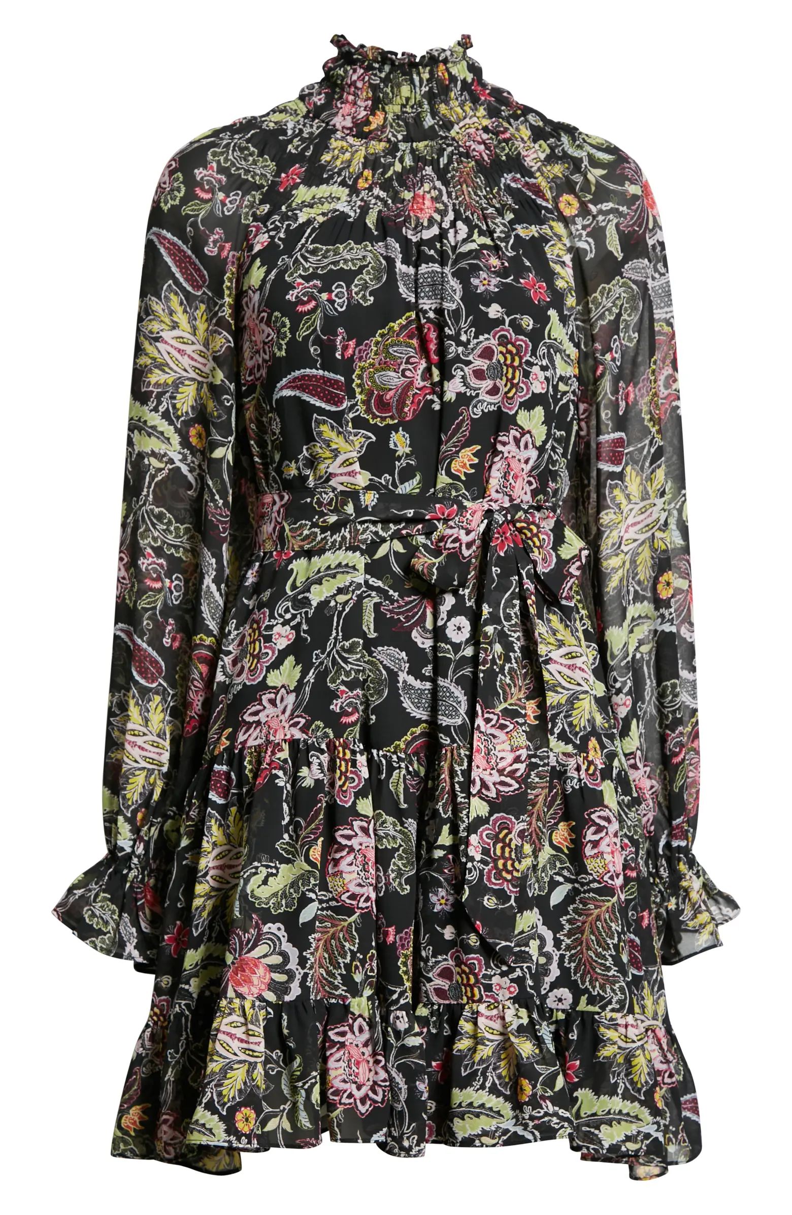 Daija Paisley Print Long Sleeve Dress | Nordstrom