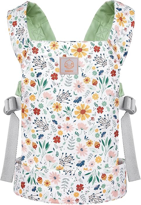 GAGAKU Baby Doll Carrier for Girls, Toddlers and Kids - Adjustable Straps, Reborn Accessories - G... | Amazon (US)
