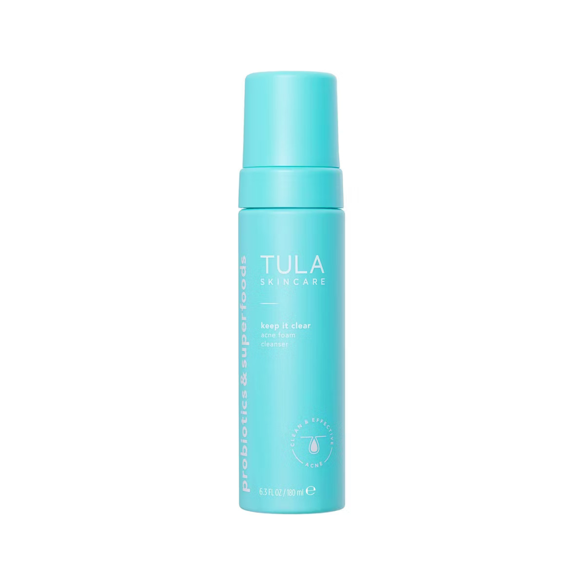 TULA SKINCARE Keep It Clear Acne Foam Cleanser - 6.3 fl oz - Ulta Beauty | Target