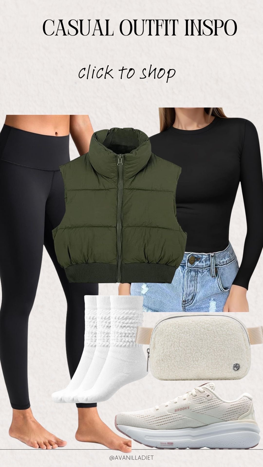 Casual Outfit Inspo 🤍

#casualstyle #outfitinspo #everydayfashion #neutralstyle #cozystyle #ootdideas #ltkfashion #amazonfashion #effortlessstyle

#LTKSeasonal #LTKActive #LTKFindsUnder100