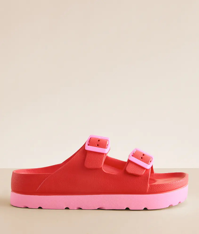 Kota Two Tone Sandal | Buckle