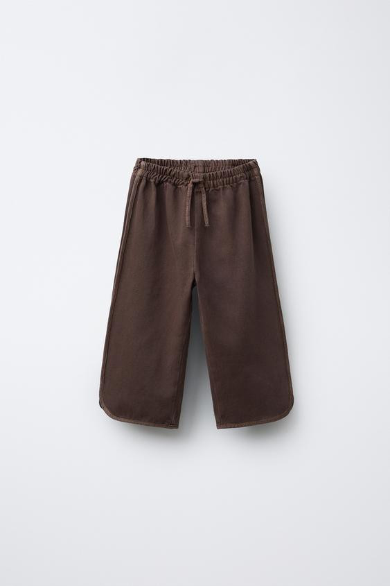TWILL CULOTTE PANTS | Zara Canada