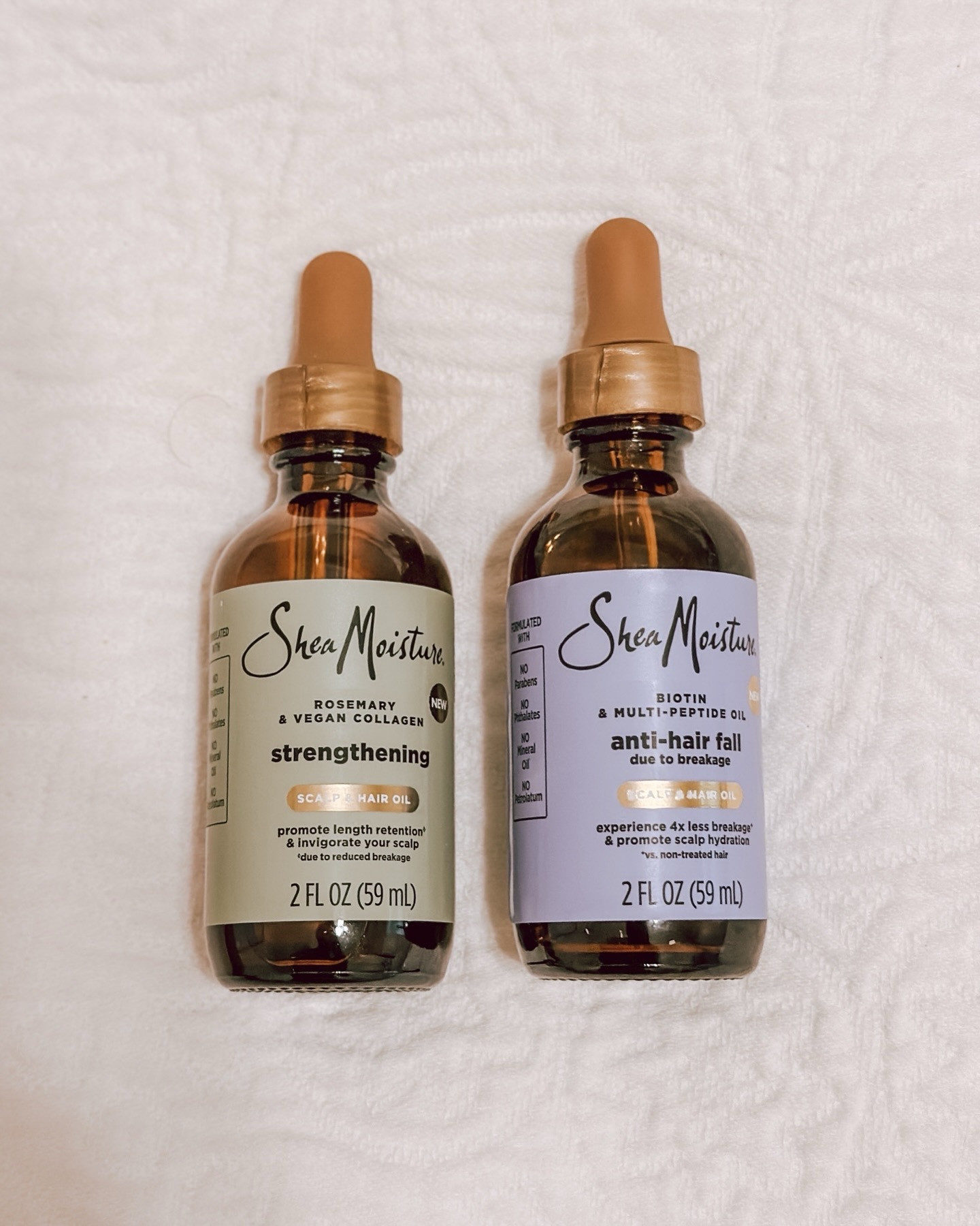 SheaMoisture NEW Scalp & Hair Oils have been working wonders on my hair. A few months ago, my hair started thinning due to aging, stress and scalp psoriasis. I learned to manage the symptoms of my condition, but I still needed a solution that would help regrow my hair. I partnered with Shea Moisture in hopes of seeing real results. I started using the oil 3x a week and have noticed visible growth and strengthening. Although it’s still early in the process, I’m excited to see the improvements that come with using it consistently. (Swipe for the before photo)
⠀⠀⠀⠀⠀⠀⠀⠀⠀
SheaMoisture Biotin & Multi-Peptide Anti-Hair Fall Scalp & Hair Oil instantly improves the appearance of damaged hair. The lightweight elixir with ScalpBoost technology works to support your skin’s natural ceramide production, creating a protective moisture barrier on the scalp. Whether it’s daily hair care or a targeted scalp treatment, their oil transforms your hair with 4x less breakage for less hair fall. 
⠀⠀⠀⠀⠀⠀⠀⠀⠀
SheaMoisture Strengthening Scalp & Hair Oil, expertly crafted to instantly reduce the appearance of dry split ends. Nurture your scalp with their ScalpBoost Technology, the essential ingredients that help support your skin’s natural ceramide production, ensuring a strong and resilient moisture barrier. Experience the cooling sensation of their Strengthening Scalp & Hair Oil, infused with Water Mint, while it works its magic to invigorate your scalp and reduce breakage to promote length retention. 

#LTKFindsUnder50 #LTKBeauty