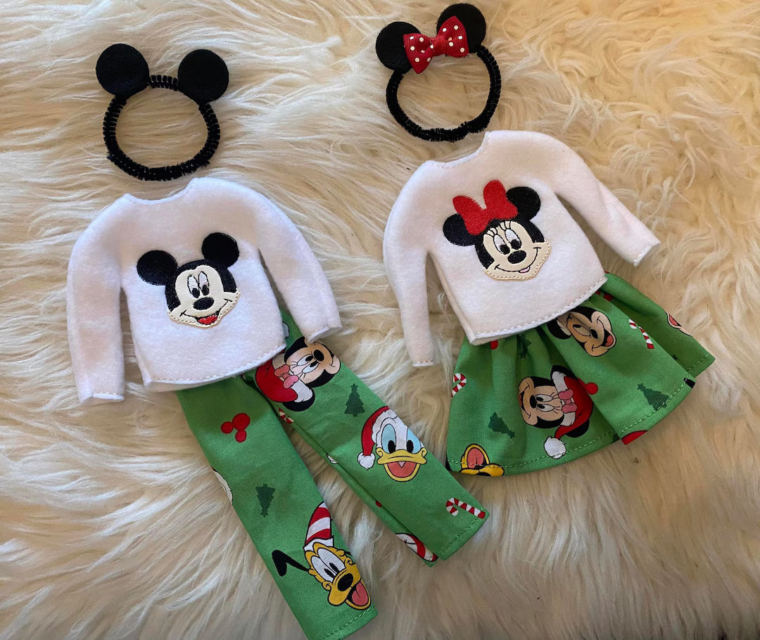 Mouse Elf Sweater, Christmas Doll, Elf Clothes, Clothes for Elf, Elf Shirt, Elf Accessories, Mous... | Etsy (US)