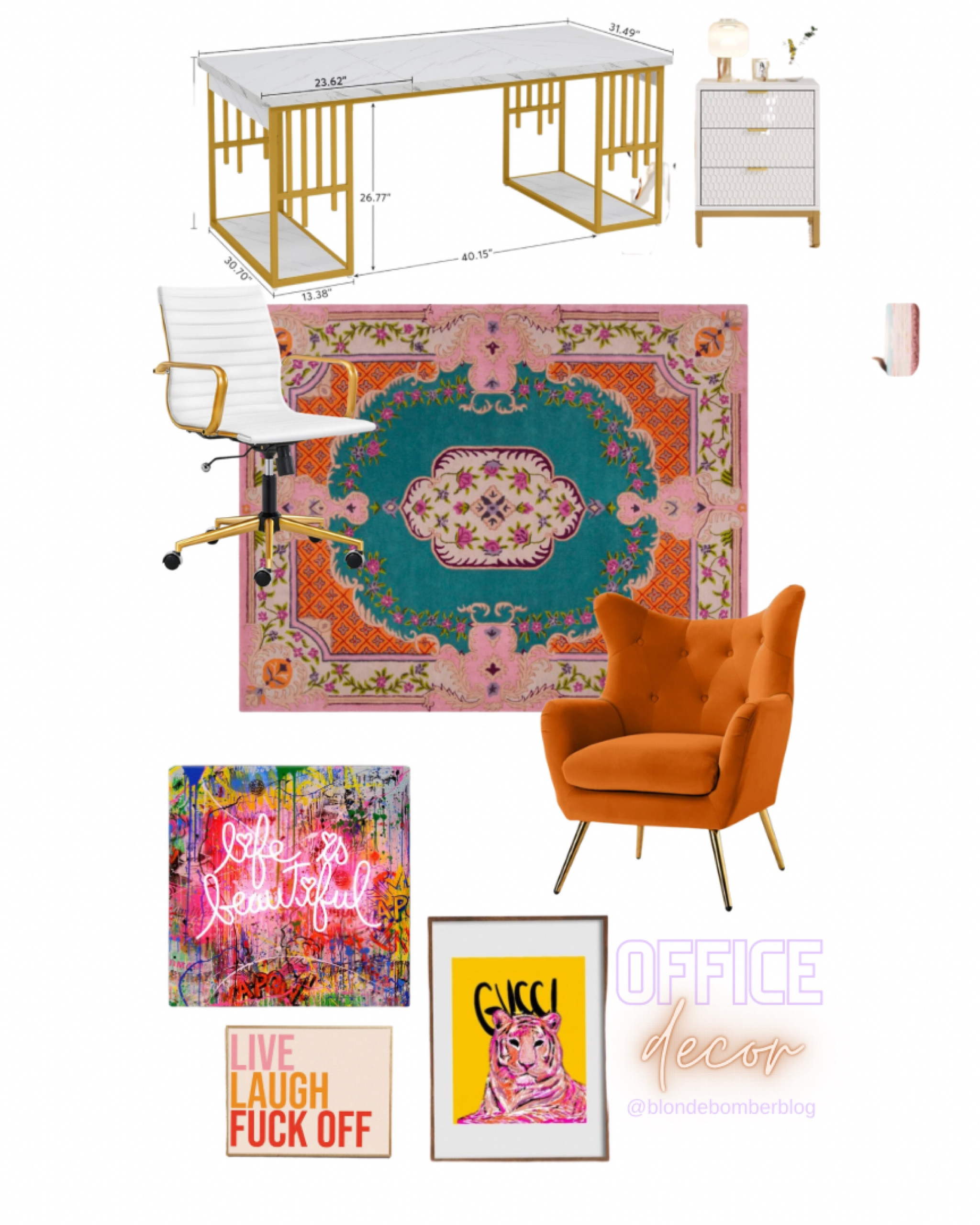 OFFICE DECOR - HOME OFFICE - DESK - RUG #LTKFind

#LTKsalealert #LTKhome