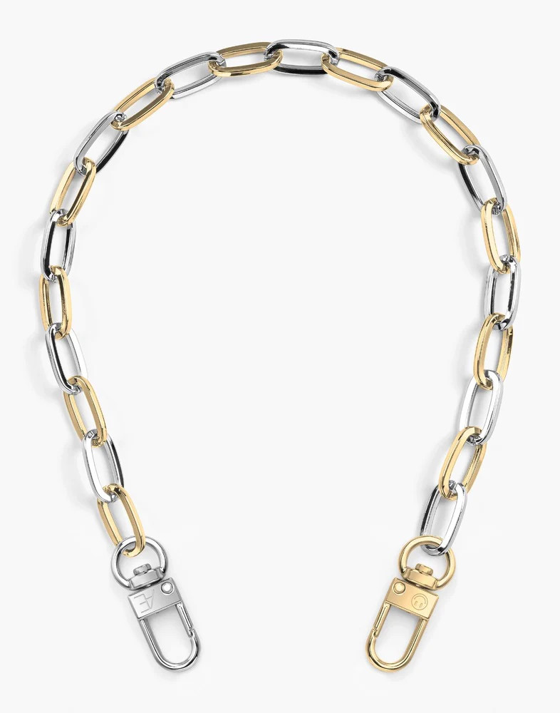 Gold/Silver Paperclip Phone Chain | The Caep
