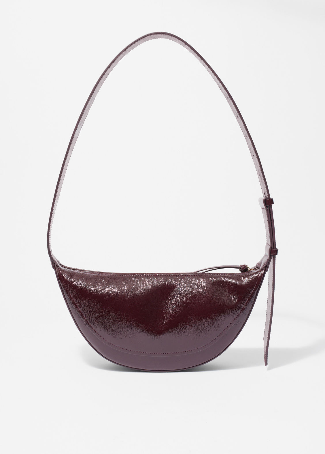 Paneled Leather Bag - Red | & Other Stories US