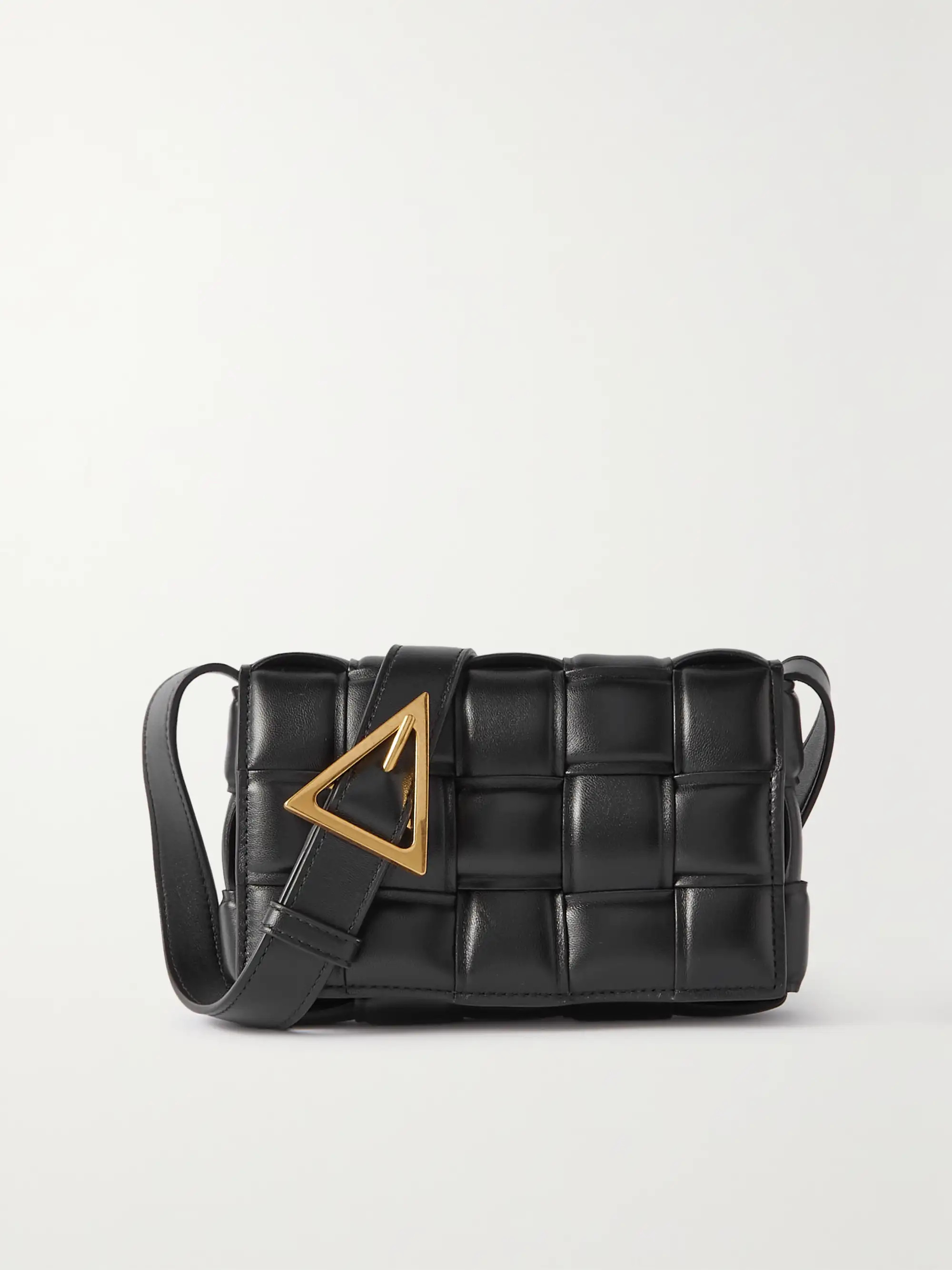 Cassette small padded intrecciato leather shoulder bag | NET-A-PORTER (UK & EU)
