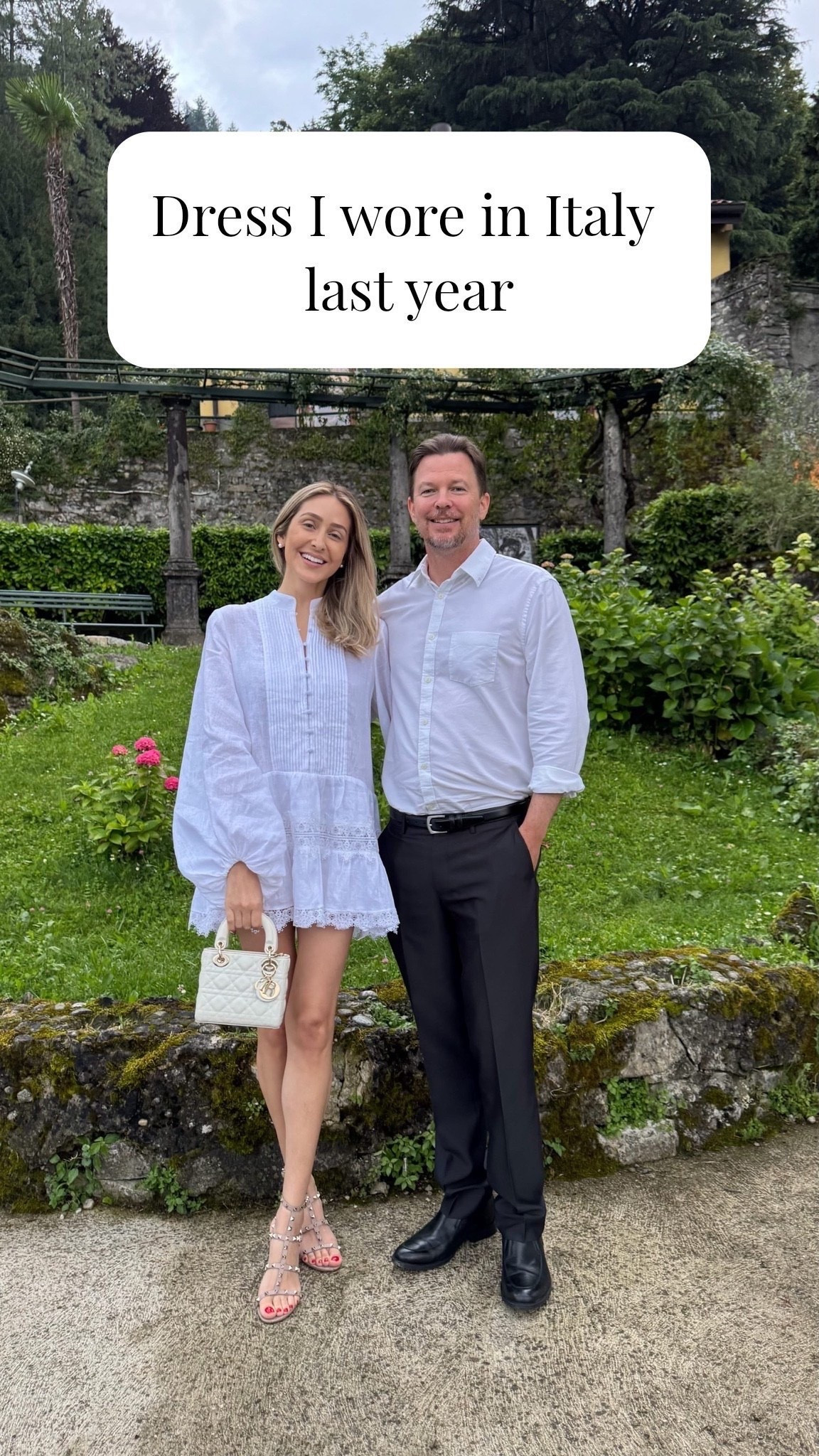Dress I wore last year in Italy 🇮🇹
Gorgeous and elegant, fits true to size and I’m wearing size small 
Summer dresses
Summer outfits
Date night outfits

#LTKootd #LTKU #LTKOver40