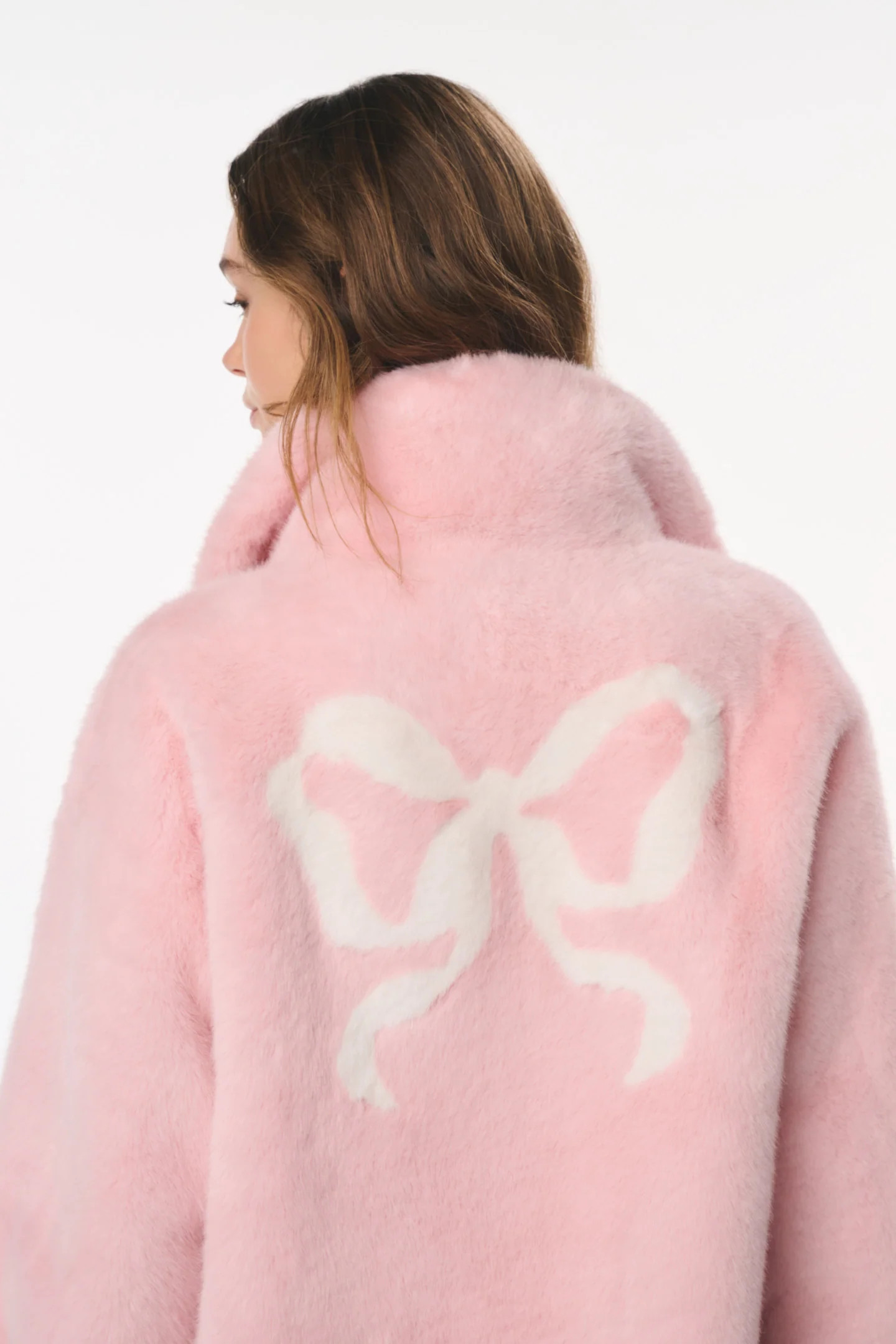LoveShackFancy x MAX&MOI Vanessa Faux Fur Jacket | LoveShackFancy