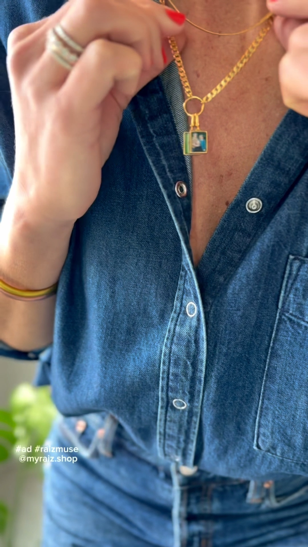 Personalized jewelry is the easiest way to elevate your basic outfit! @myraiz.shop

They make customizable jewelry- I love my portrait charm of my kids on my everyday arm stack bracelet as well as a pic of my and husband on my customized necklace chain, so and I can wear these special memories wherever I go.

This would make a beautiful and meaningful Mother’s Day gift. 

#ad

#LTKSeasonal #LTKootd #LTKmomlife