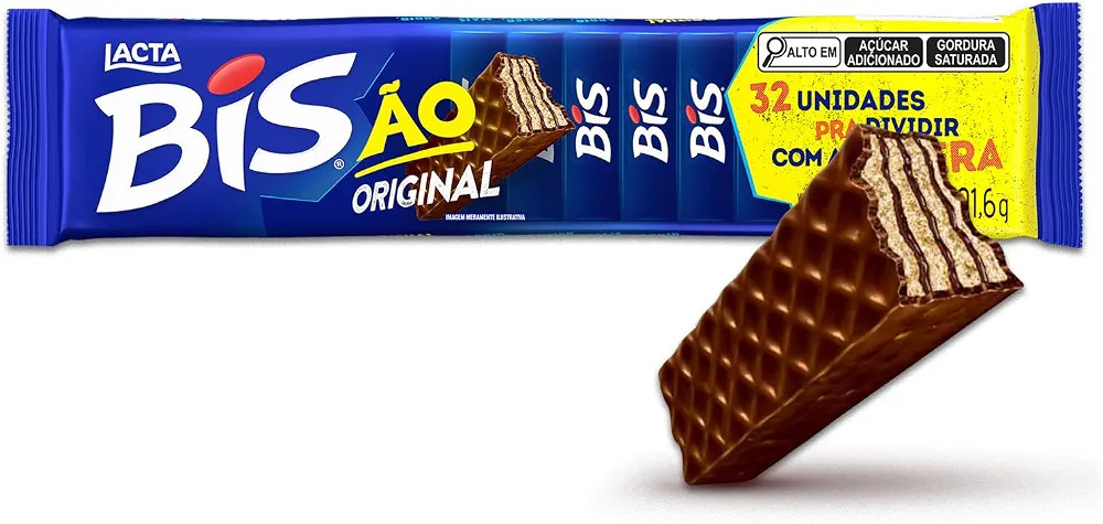 Bis Xtra Chocolate Bisão Ao Leite 201 6G | Amazon (BR)