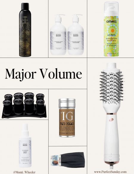 The Hair products you need for major Hair Volume 

#LTKstyletip #LTKbeauty #LTKfindsunder50