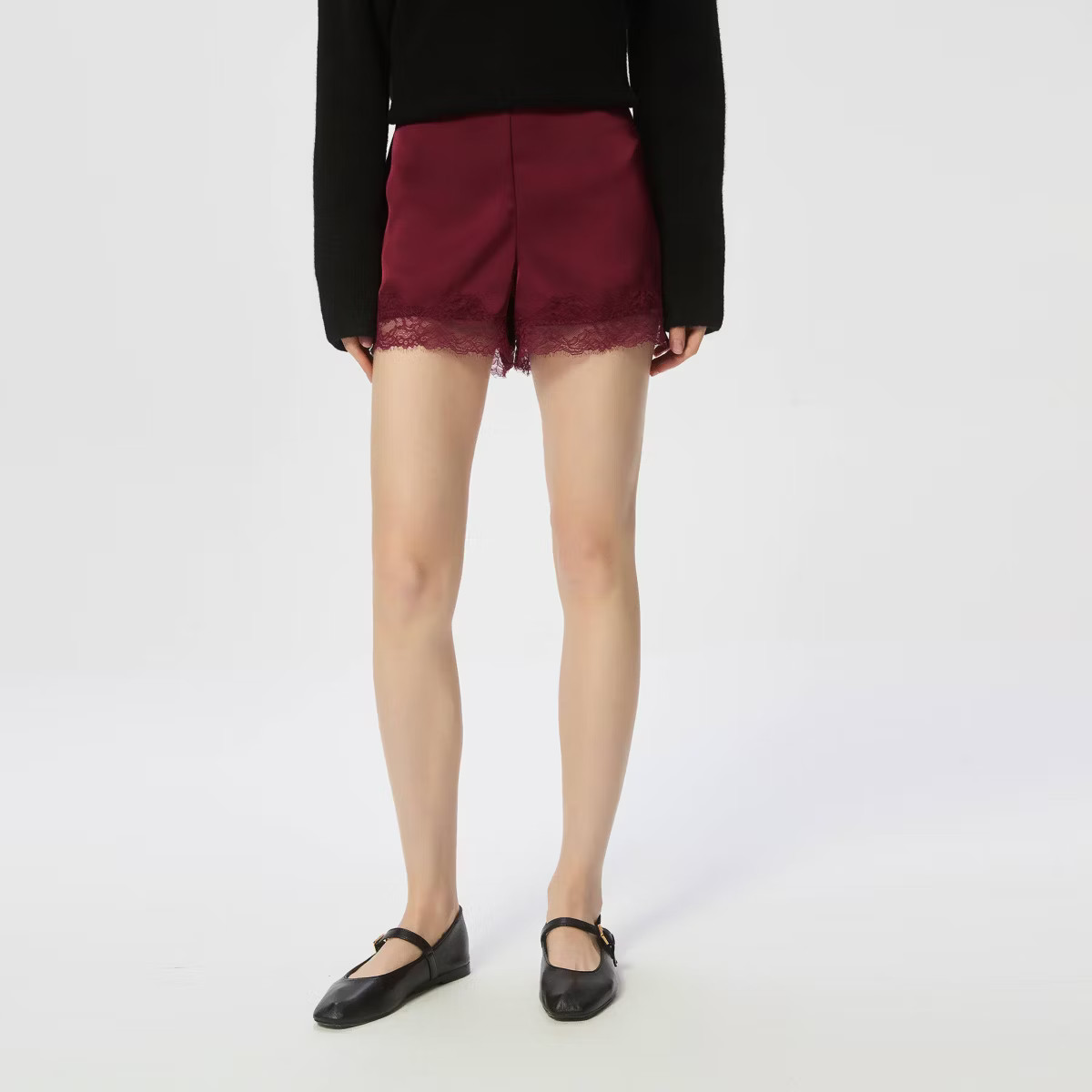 Women's High-Rise Lace Shorts - A New Day™ | Target