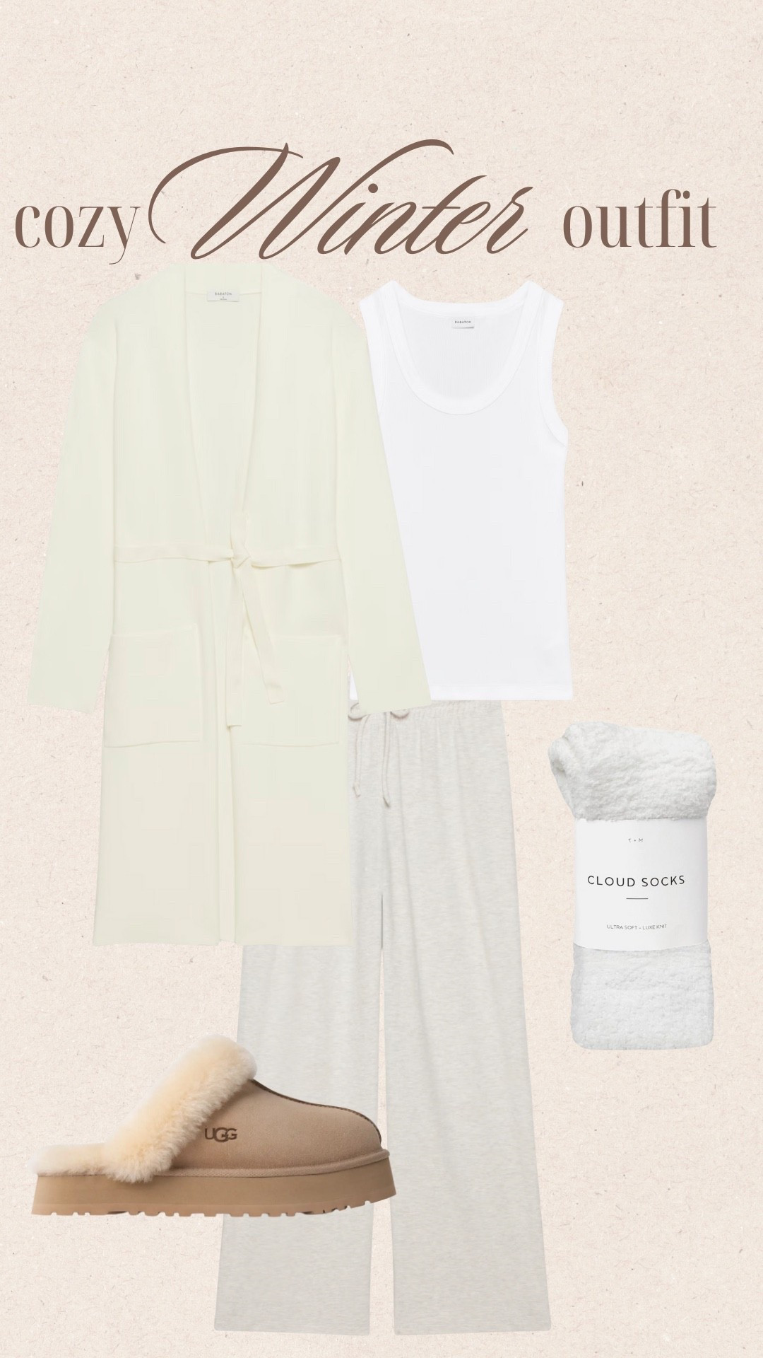 Cozy winter outfit idea! Lots of this is on sale right now too! 

Winter outfit, ootd, cozy outfit, loungewear 



#LTKFindsUnder50 #LTKootd #LTKFindsUnder100