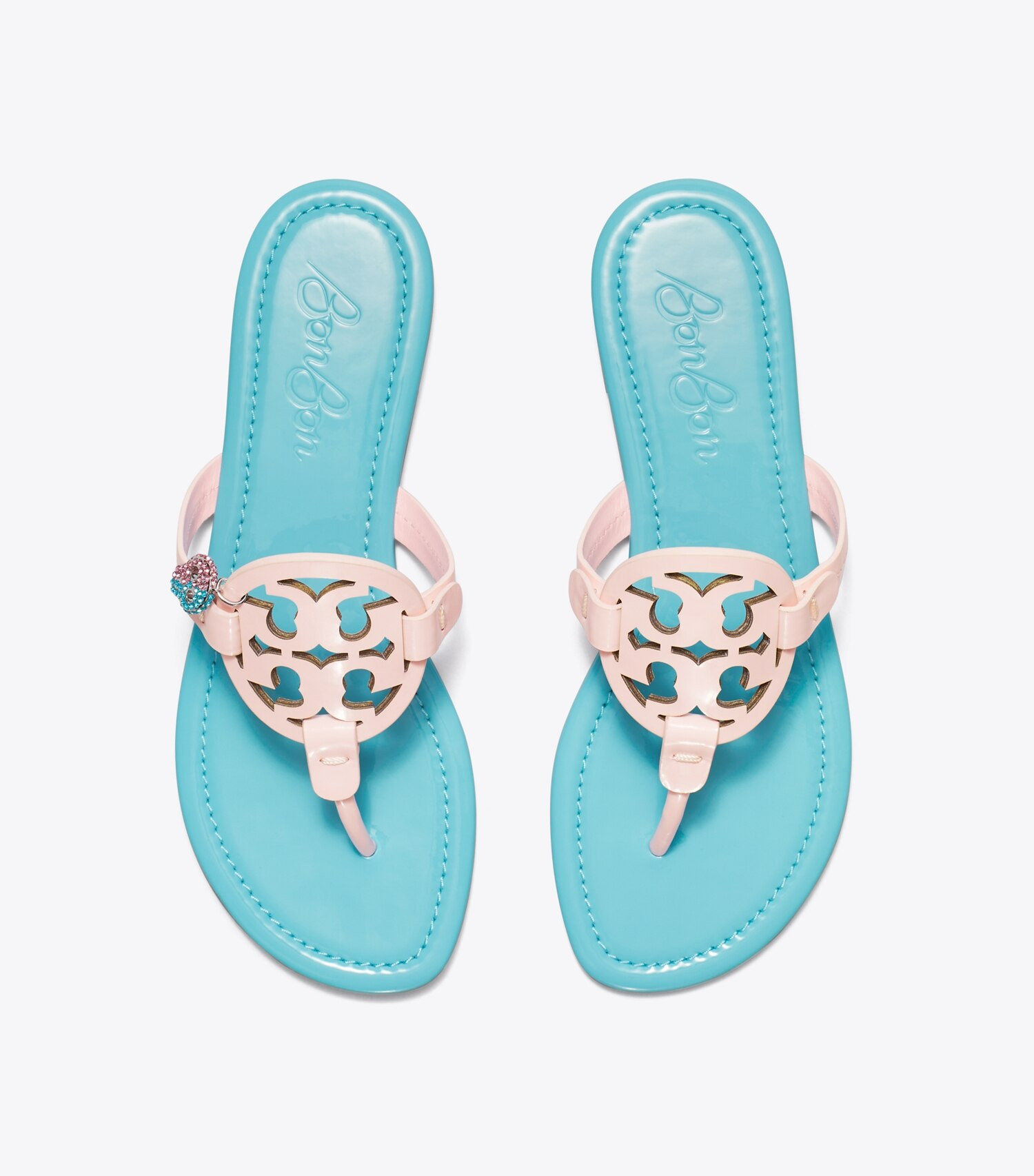 TB x BonBon Miller Patent Charm Sandal: Women's Designer Sandals | Tory Burch | Tory Burch (US)
