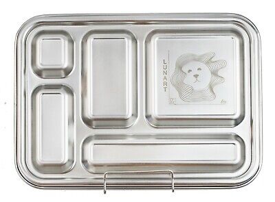 SECONDS STOCK - Lunart 5 Compartment Bento Box with Leak -Proof Silicone Pad | eBay AU