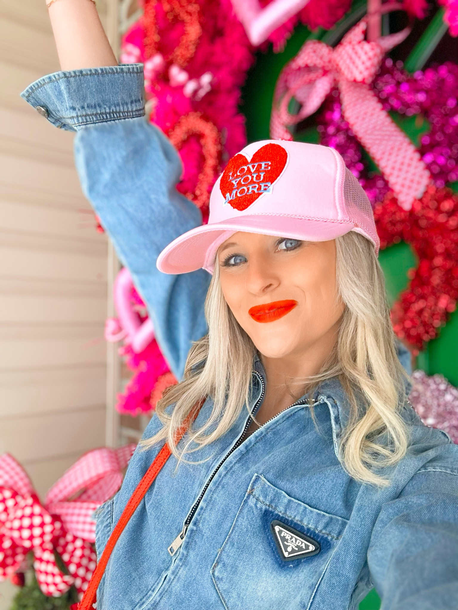 Love & Prada ♥️✌🏼 use code:JANUARY20 on the trucker hat!

#LTKstyletip #LTKfindsunder50 #LTKfindsunder100