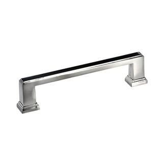 Richelieu Hardware 5-1/16 in. (128 mm) Center-to-Center Brushed Nickel Transitional Drawer Pull-B... | The Home Depot