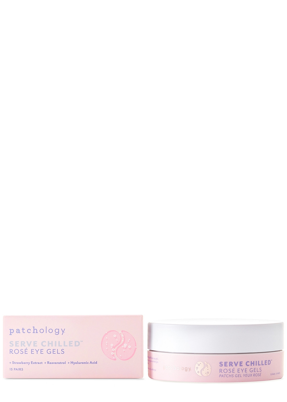Serve Chilled Rose Eye Gel Patches x 15 | Harvey Nichols