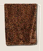 Leopard Snuggle Throw Blanket | Buckle