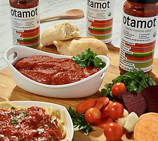 Otamot Set of (4) 16-oz Jars of Essential Tomato Sauce | QVC