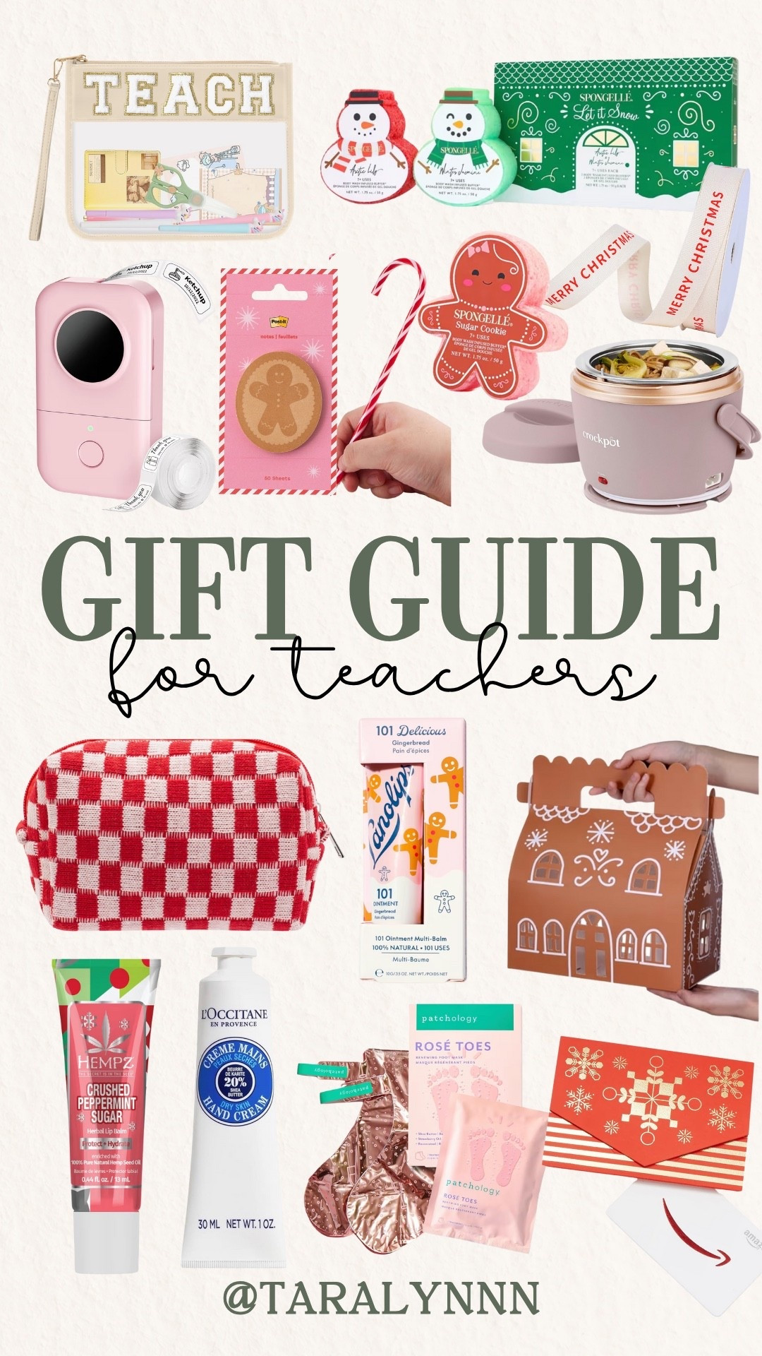 Teacher Holiday Gift Ideas for Christmas 🎁

#christmas #holiday #giftguide #teacher #women #giftidea #giftunder20 #giftbasket #giftguideforher #teachergift #target #targetholiday #targetchristmas #amazon #amazonholiday #amazonchristmas

#LTKFindsUnder50 #LTKGiftGuide #LTKHoliday
