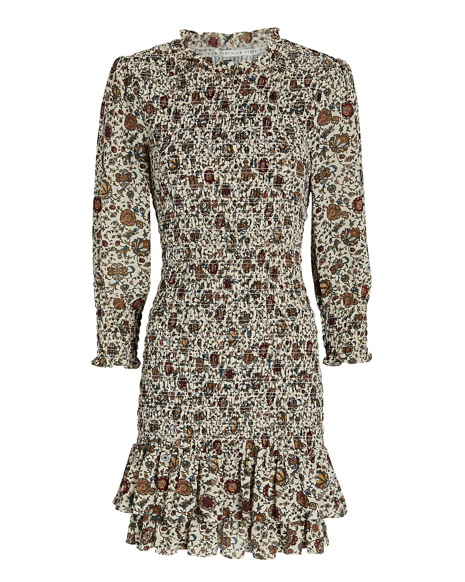 Fahra Floral Ruffled Mini Dress | INTERMIX