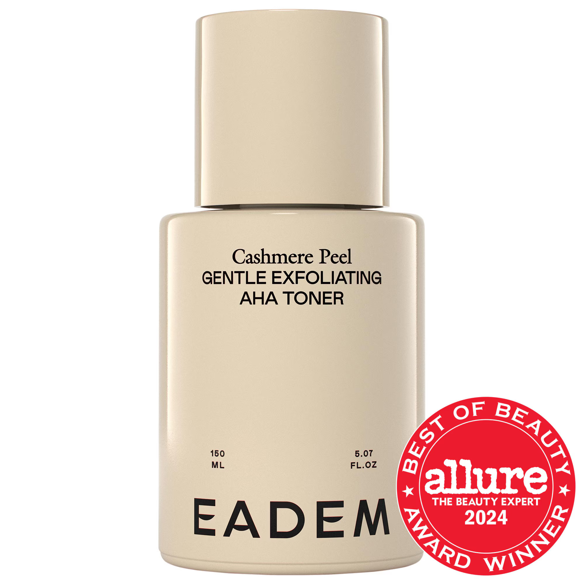 EADEM Cashmere Peel Gentle AHA + PHA Exfoliating Toner with 9% Lactic, Azelaic, Tranexamic Acids 5.07 oz | Sephora (US)