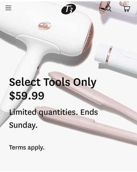 Hair tools on SALE!!

#curlingiron #hairstraightener #blowdryer #haircare