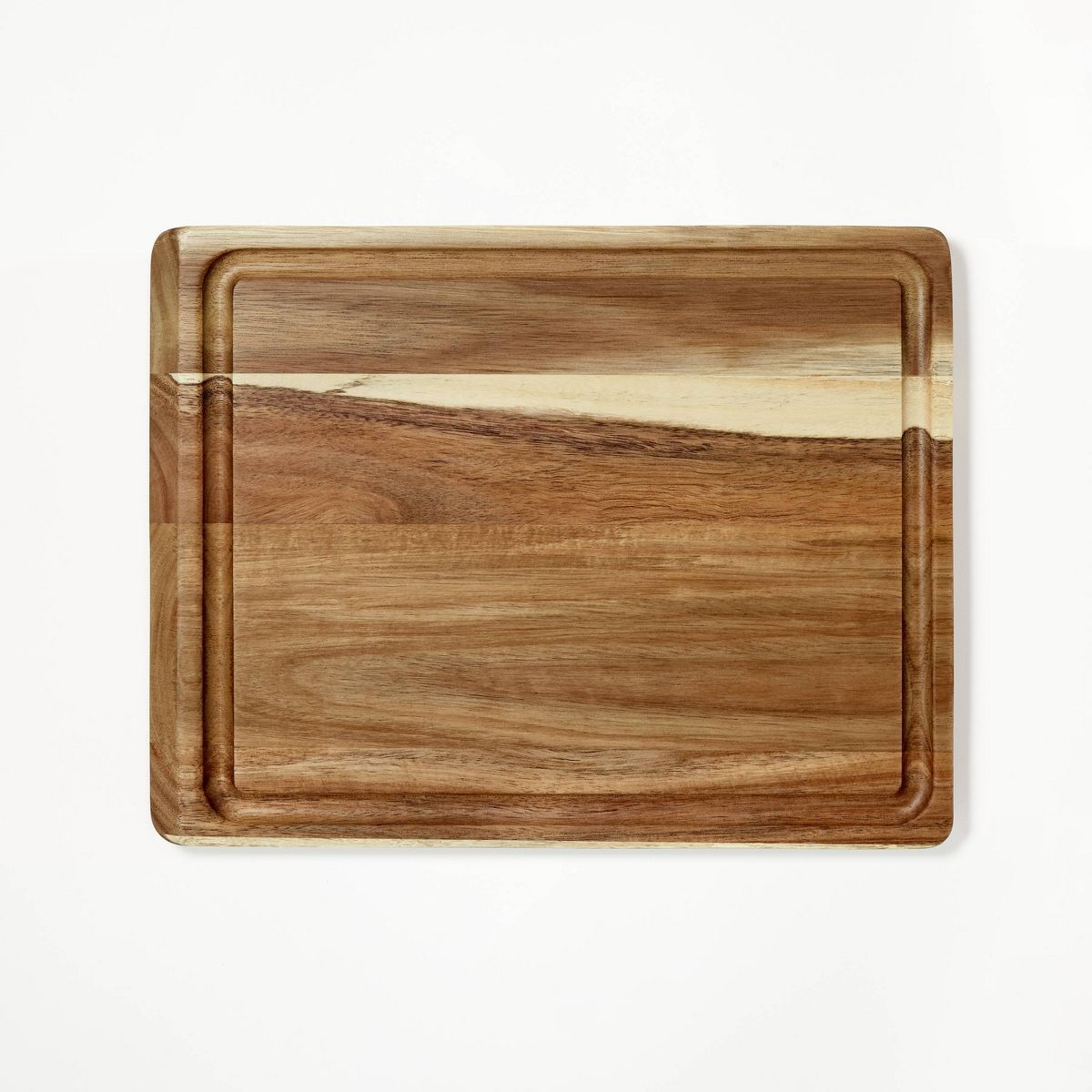 10"x13" Reversible Acacia Wood Cutting Board Natural - Figmint™ | Target