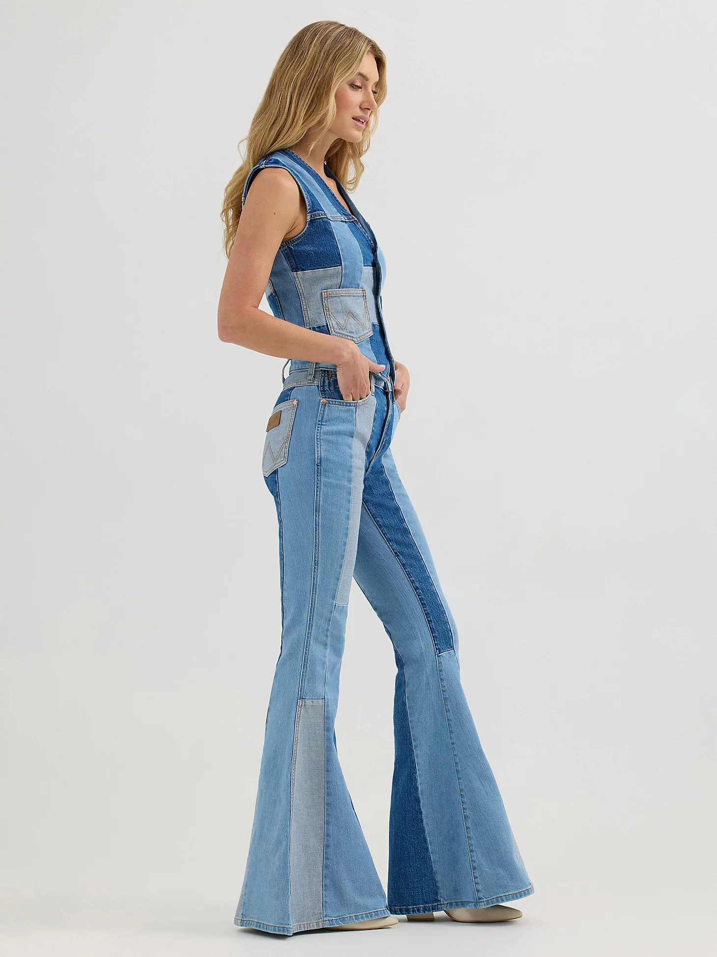 Wrangler x Lainey Wilson Patchwork Bell Bottoms | Wrangler
