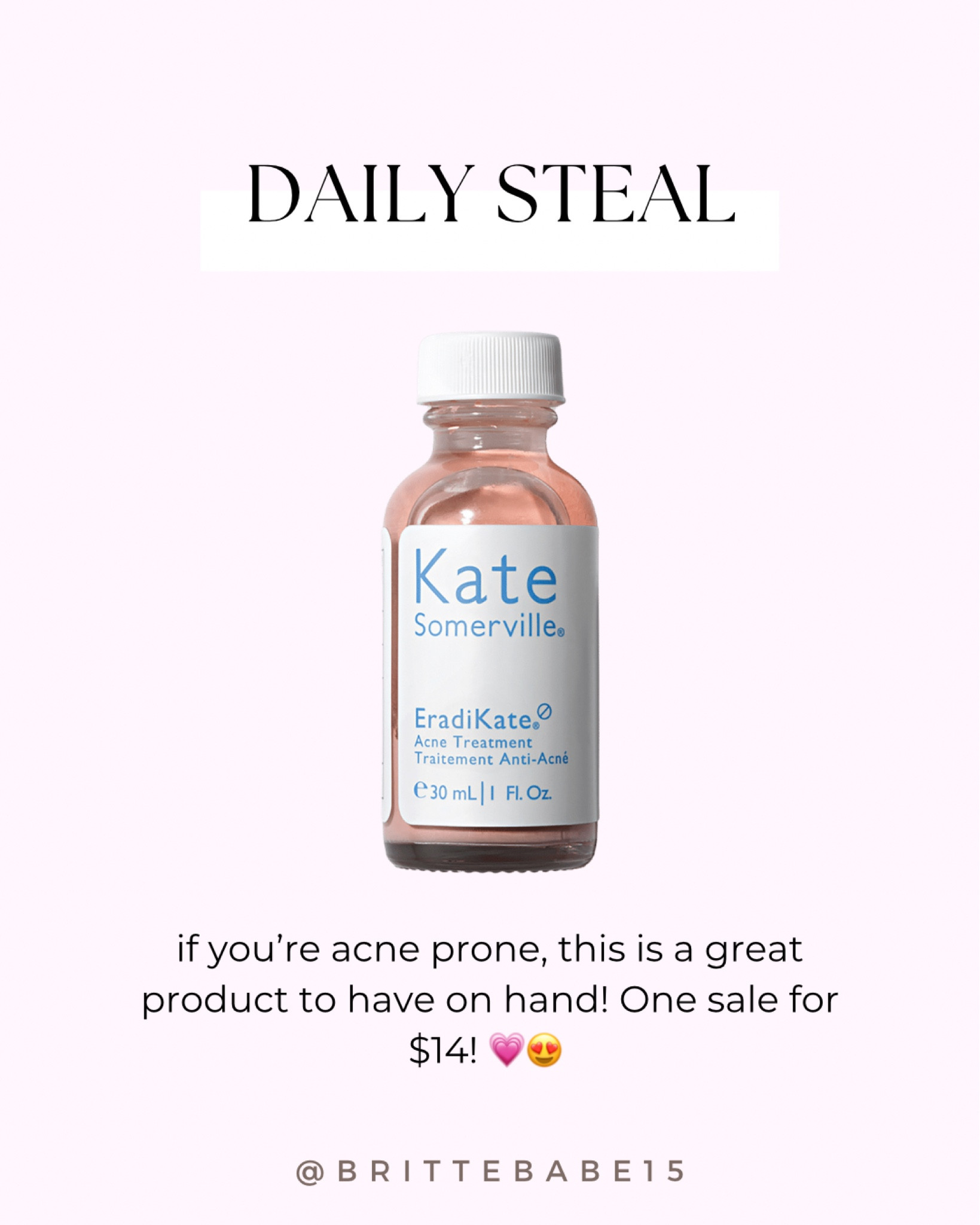 Another daily steal from ULTA’s love your skin event! 

#LTKunder50 #LTKsalealert #LTKbeauty