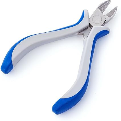 Pandahall 1pc Carbon-Hardened Steel Ferronickel Side Cutting Chains Memory Wire Cutter Handy Jewe... | Amazon (US)