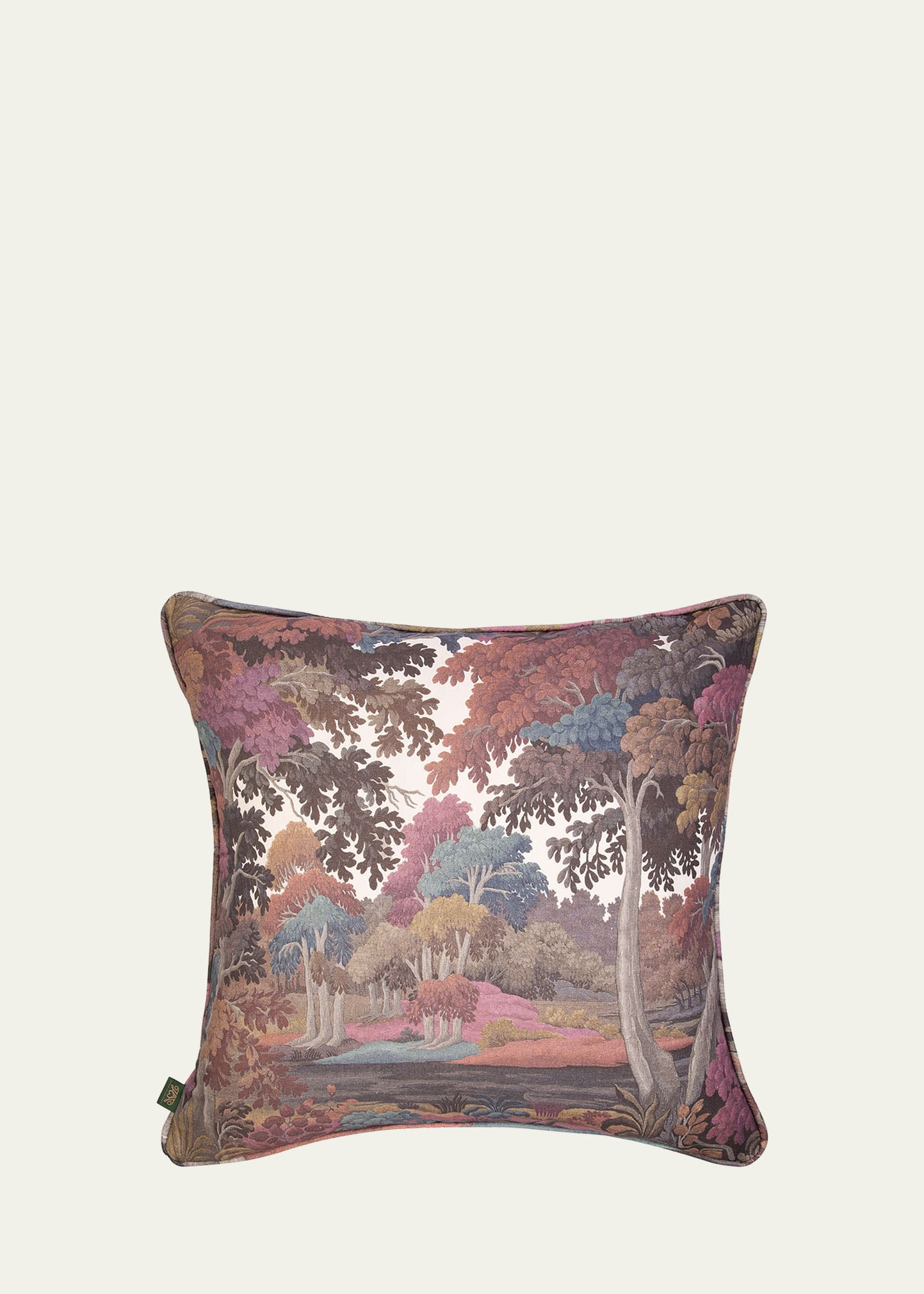 House of Hackney Plantasia Large Cotton Linen Cushion | Bergdorf Goodman