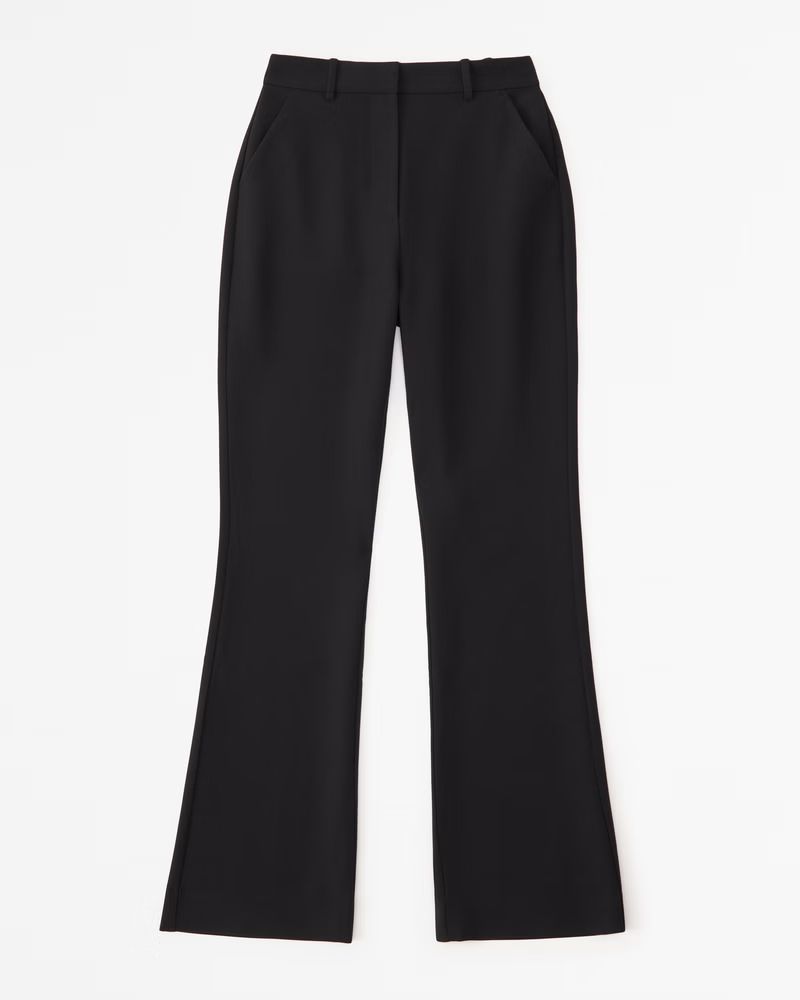 Women's Tailored Flare Pant | Women's Bottoms | Abercrombie.com | Abercrombie & Fitch (US)