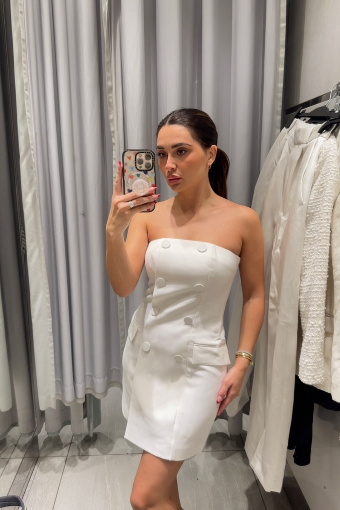 Tuxedo mini dress 🤍

#LTKSeasonal #LTKstyletip #LTKHoliday