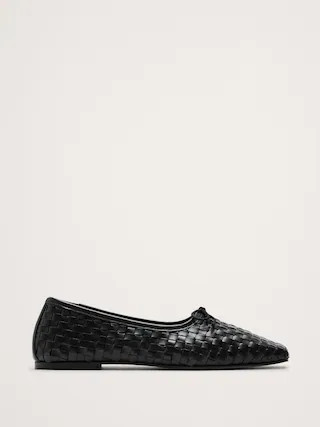 Jada Square-Toe Flat by Freda Salvador | Banana Republic (US)