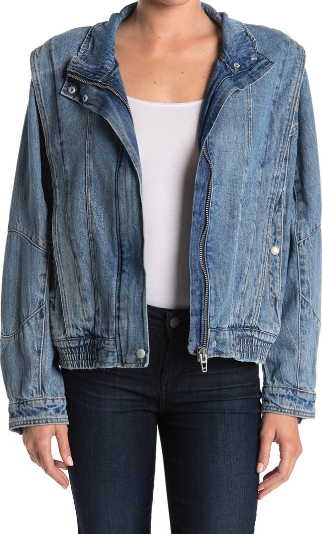 '80s Denim Bomber Jacket | Nordstromrack | Nordstrom Rack