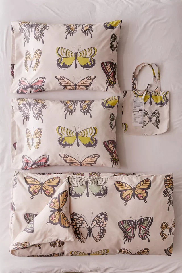 Ula Butterfly Duvet Set | Urban Outfitters (US and RoW)
