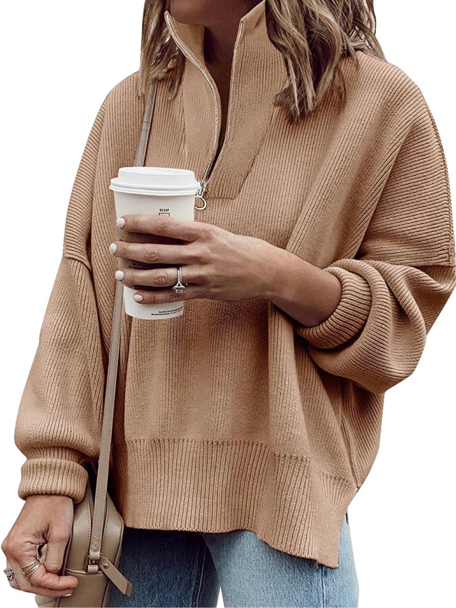 love this ribbed oversized quarterzip! 

#LTKSeasonal #LTKGiftGuide #LTKbeauty