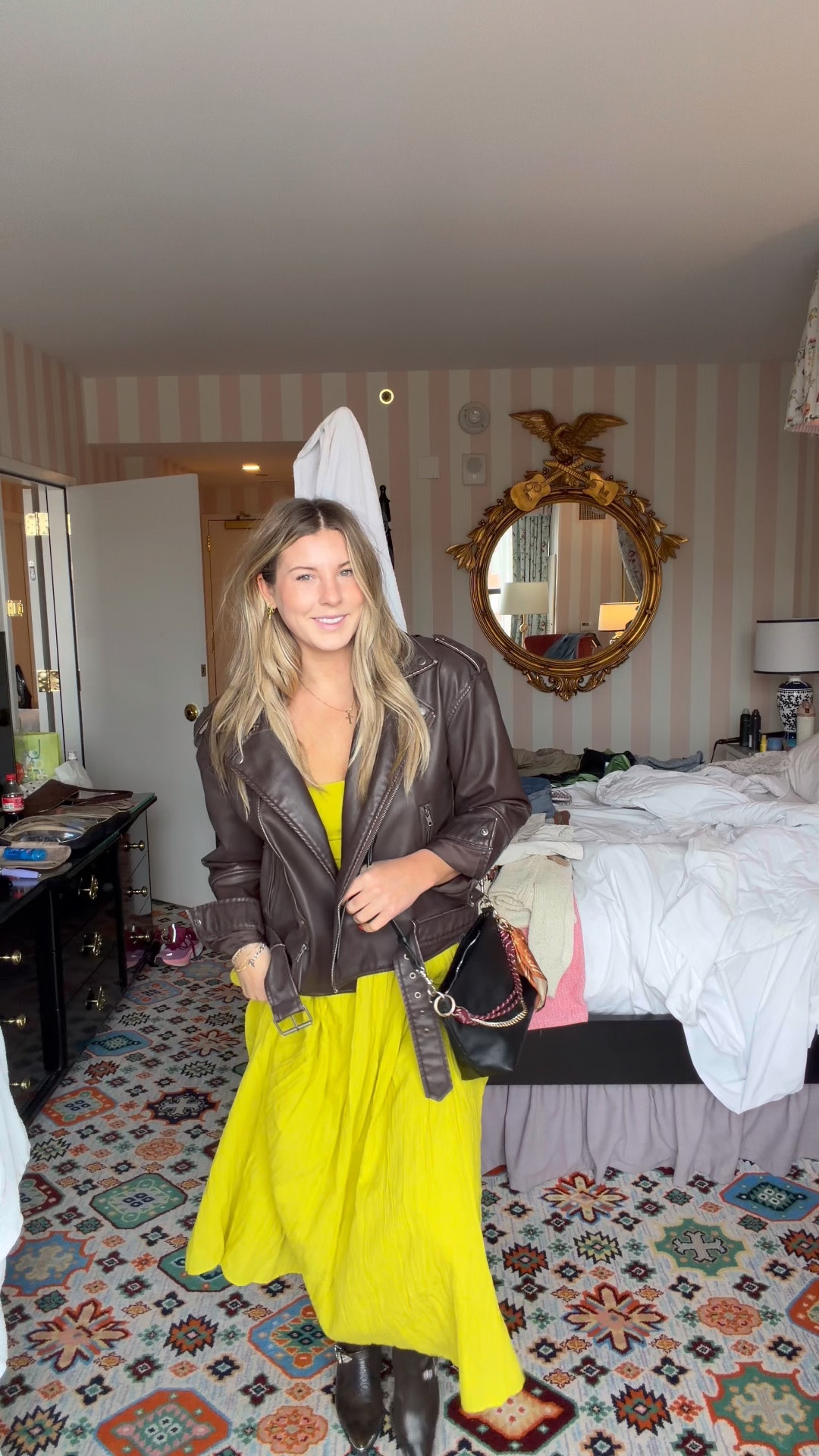 GRWM for our last day in Nash - this dress is amazingggg 

#LTKootd #LTKgrwm