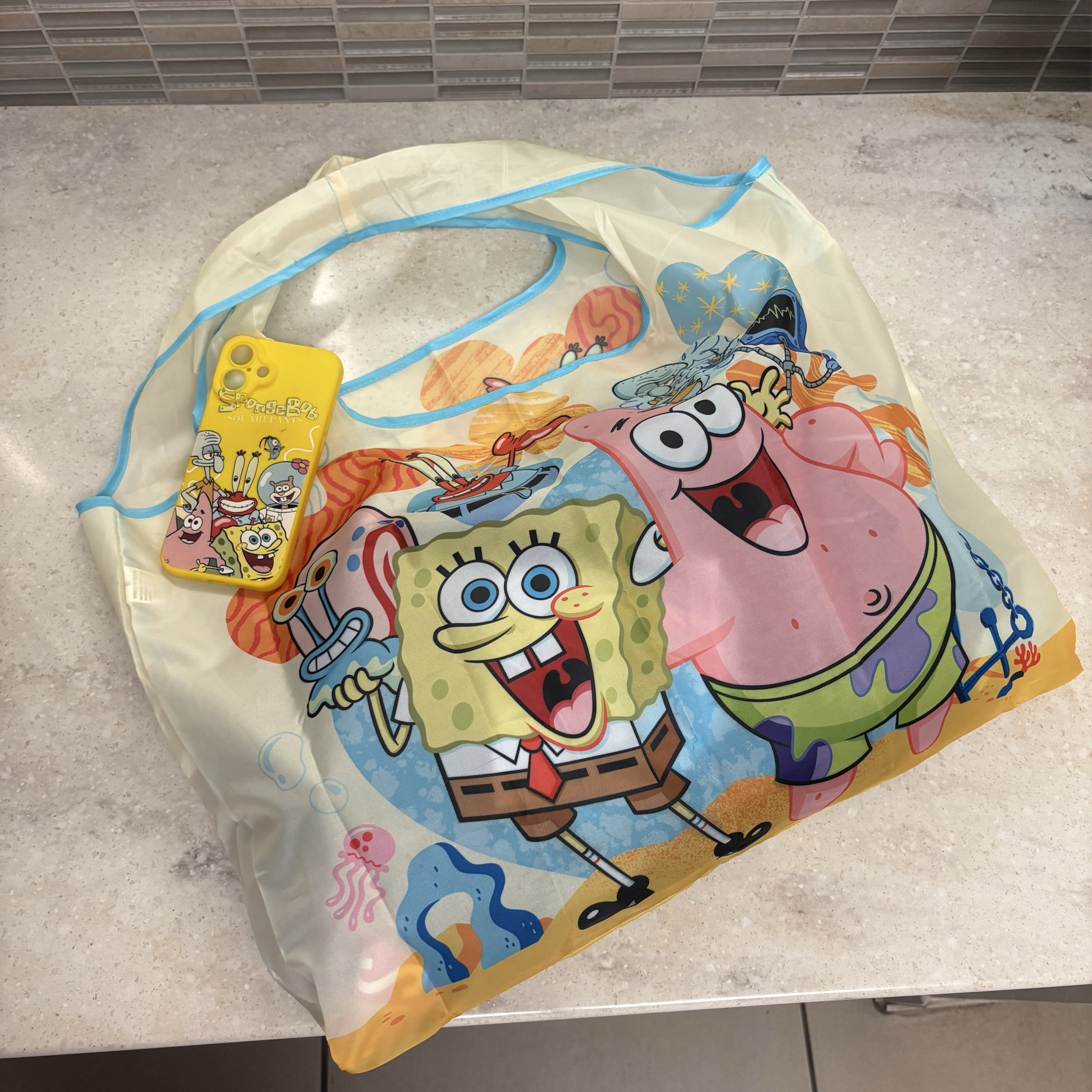I love SpongeBob SquarePants! This bag and phone case is the perfect combo. I use my bag to carry my gym clothes, but it’s great for anything else.

#LTKItBag #LTKHome