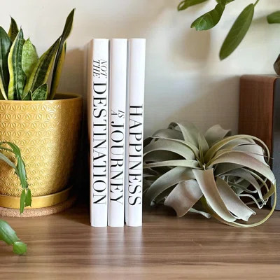 Decorative Books for Home Decor - Coffee Table Book Decor - Fake Books for Decoration | Wayfair North America