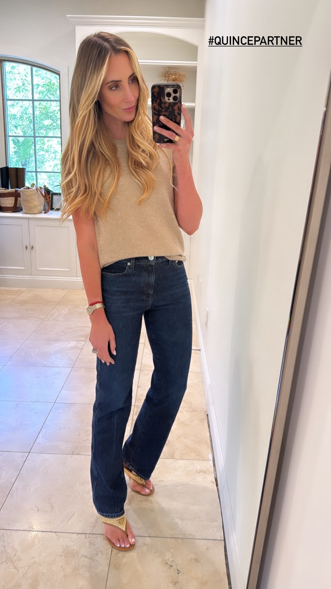 Quince cashmere has completely changed the game for me. This top is so soft, so flattering, and now I need it in every color. #QuincePartner @Quince